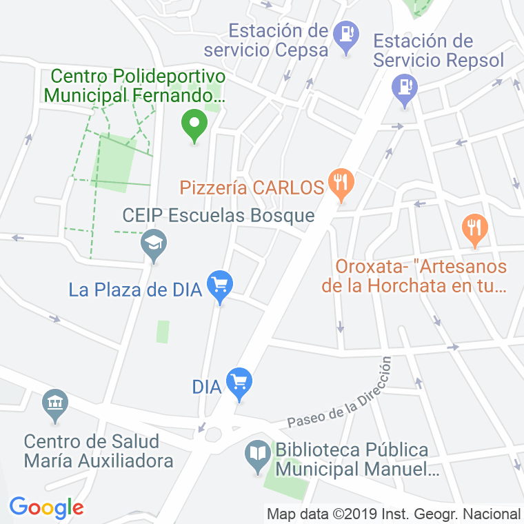 Código Postal calle Jose Romero en Madrid