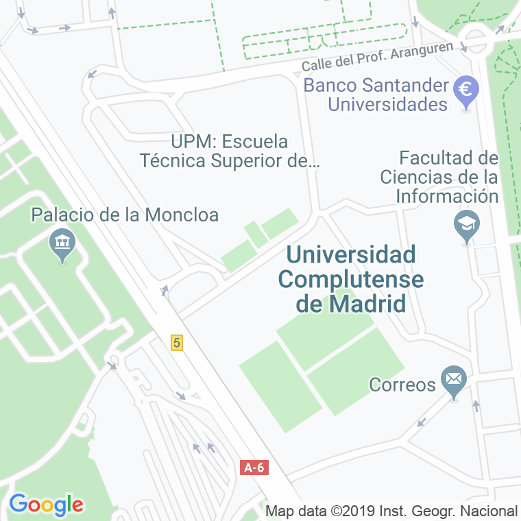 Código Postal calle Eduardo Saavedra en Madrid