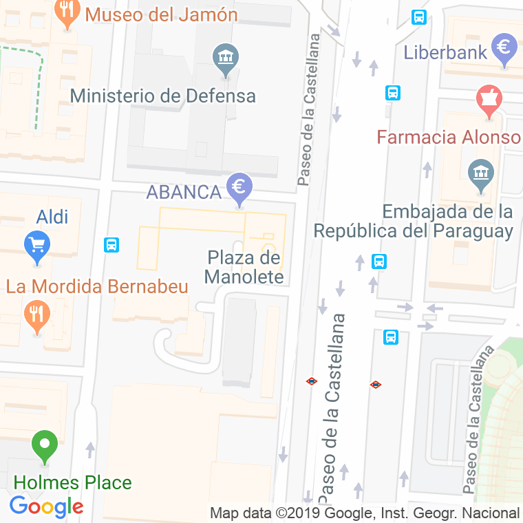 Código Postal calle Greco, El (Ciudad Universitaria) en Madrid