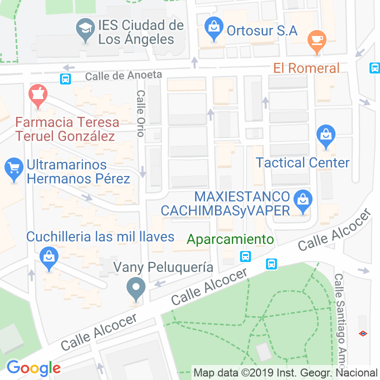 Código Postal calle Escoriaza en Madrid