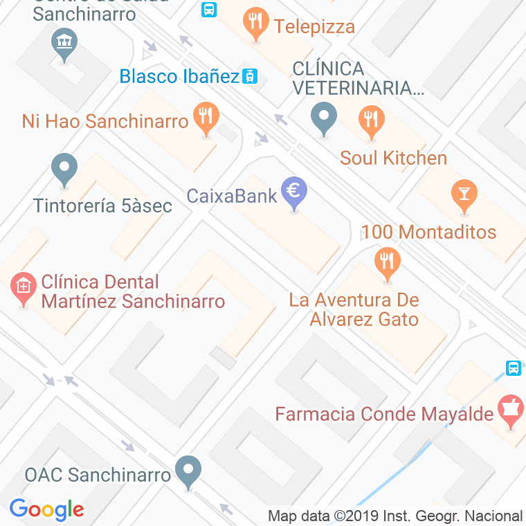 Código Postal calle Diego Hurtado De Mendoza en Madrid