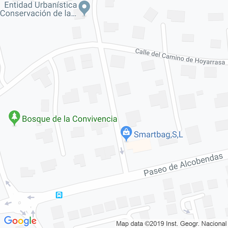 Código Postal calle Vereda Del Altozano en Alcobendas y La Moraleja
