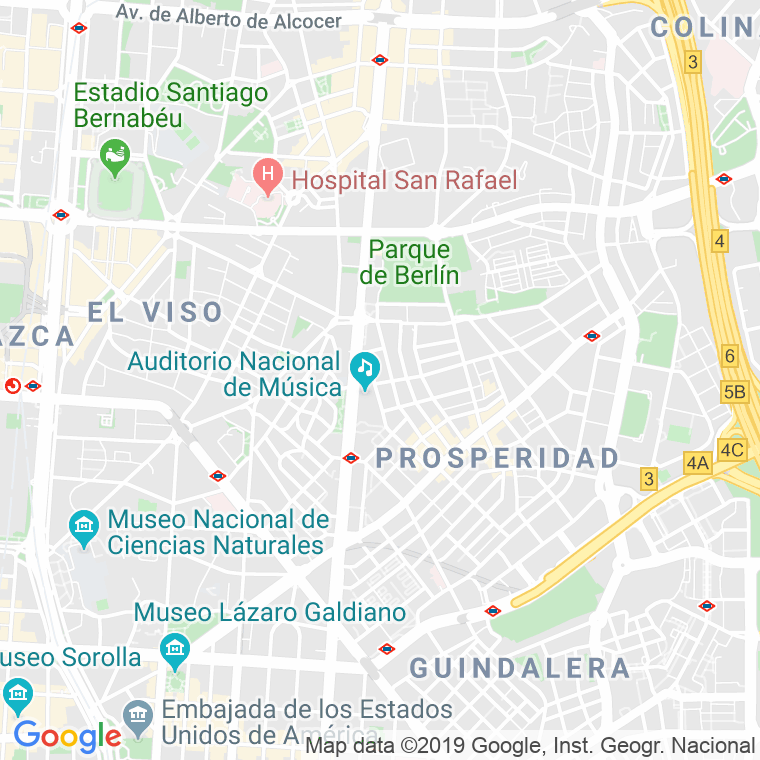 Código Postal de Ciudad Jardin Valderrey en Madrid