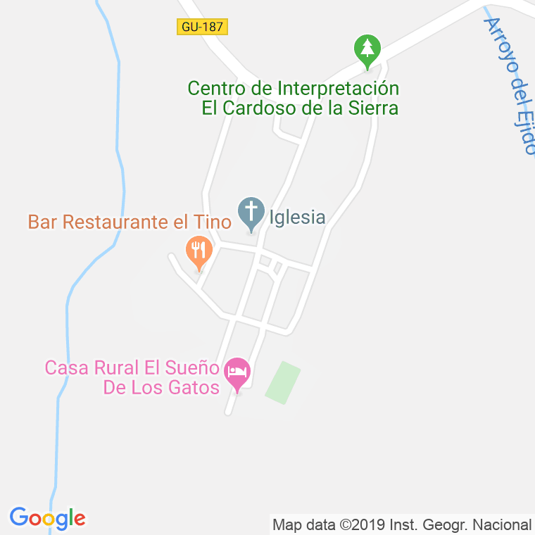 Código Postal de Cardoso De La Sierra, El en Guadalajara