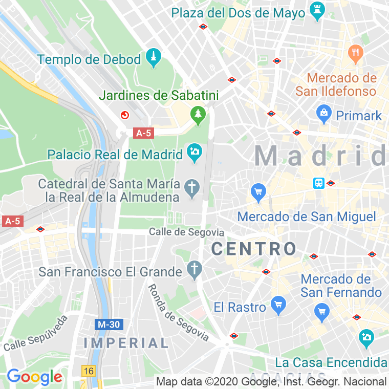 Código Postal de Palacios, Los en Madrid