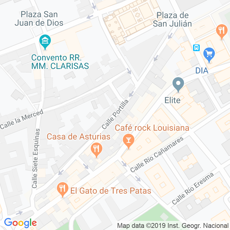 Código Postal calle Portilla en Alcalá de Henares