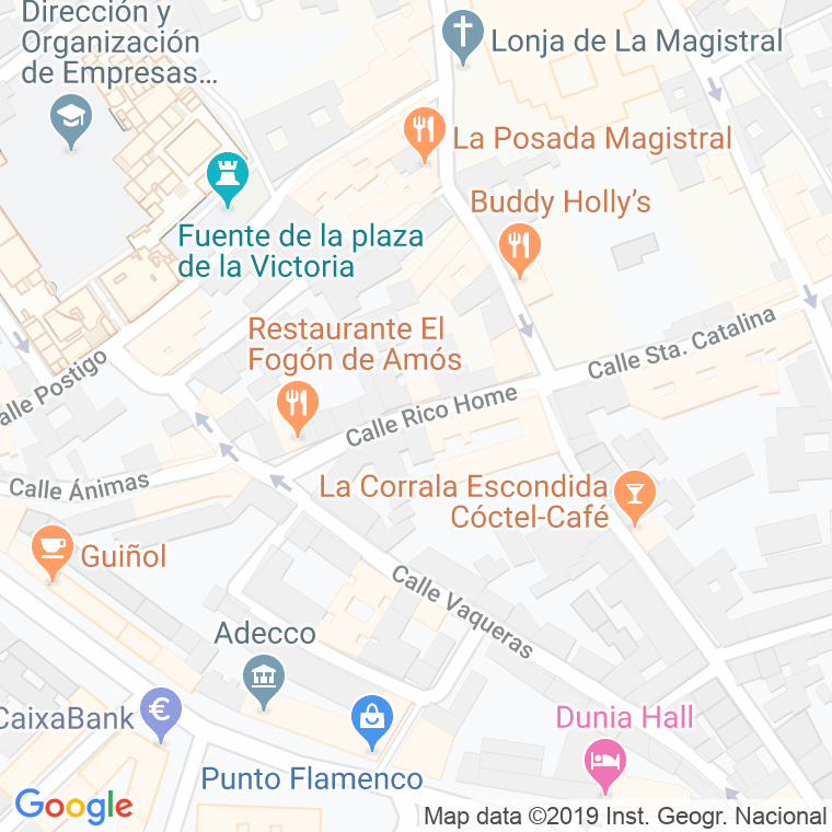 Código Postal calle Rico Home en Alcalá de Henares