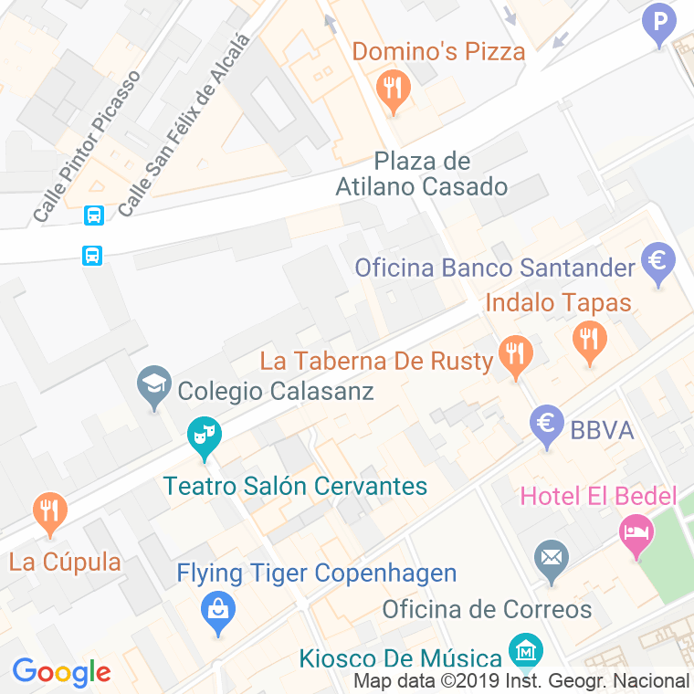 Código Postal calle San Diego De Alcala en Alcalá de Henares