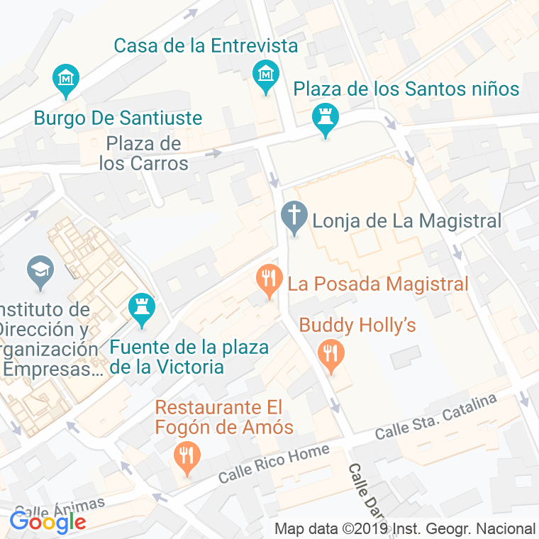 Código Postal calle Santa Lucia, plaza en Alcalá de Henares