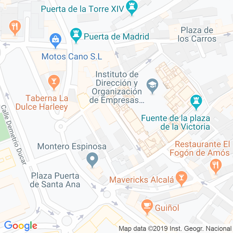 Código Postal calle Cardenal Tavera en Alcalá de Henares