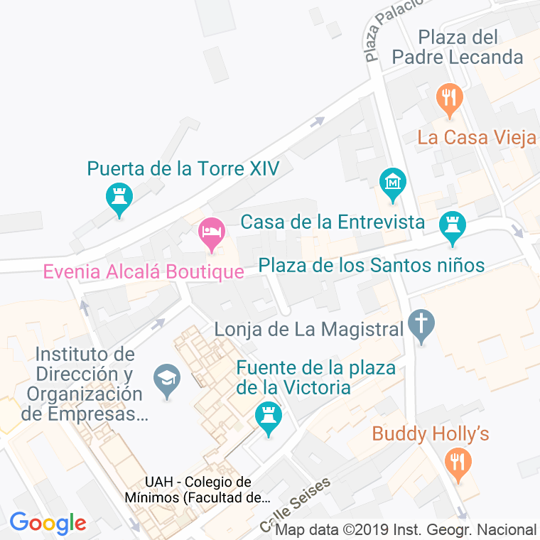 Código Postal calle Carros, De Los, plaza en Alcalá de Henares