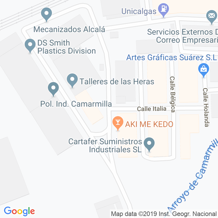 Código Postal calle Francia en Alcalá de Henares