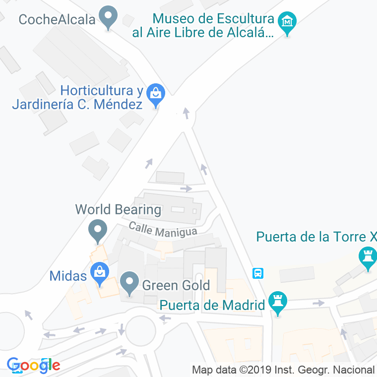 Código Postal calle Jose Cebrian en Alcalá de Henares