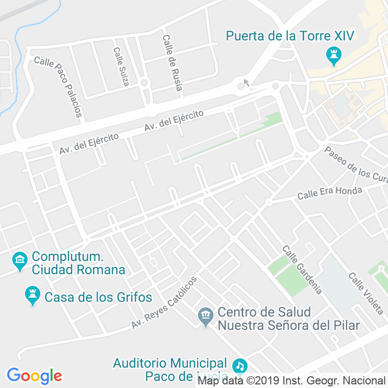 Código Postal calle Nuñez De Guzman en Alcalá de Henares