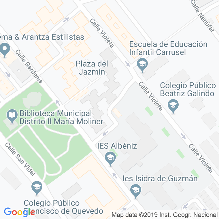 Código Postal calle Jose Sopeña en Alcalá de Henares