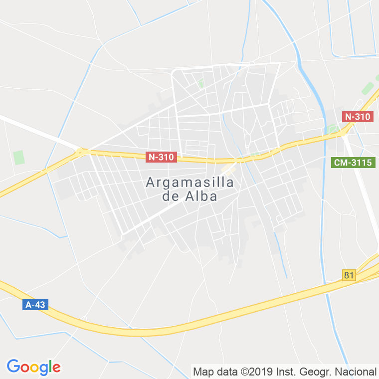 Código Postal calle Argamasilla De Alba en Alcalá de Henares