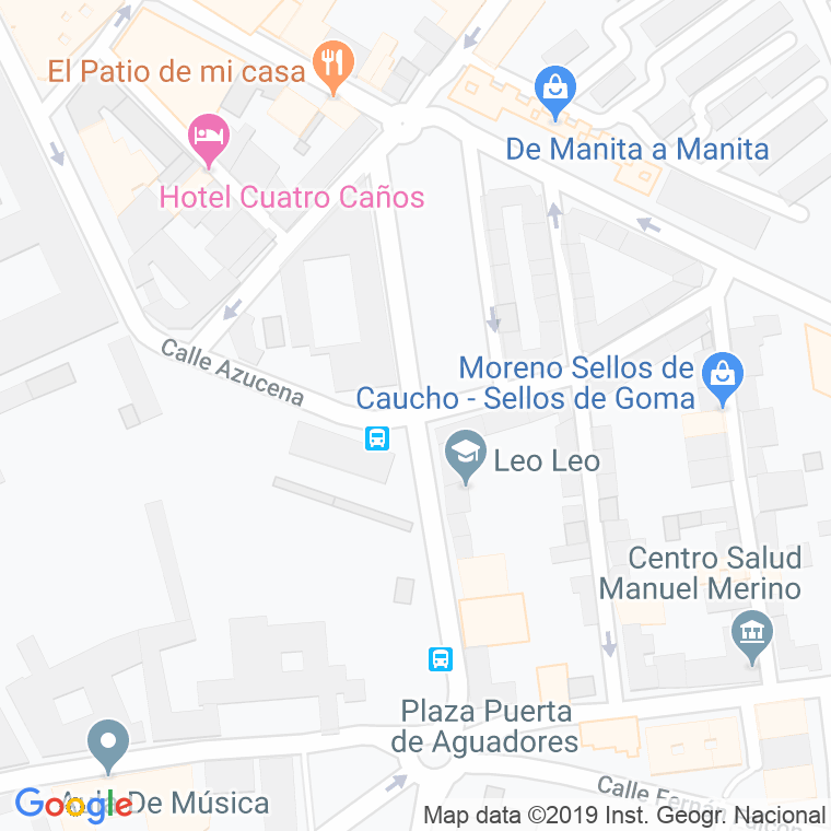 Código Postal calle Giner De Los Rios en Alcalá de Henares