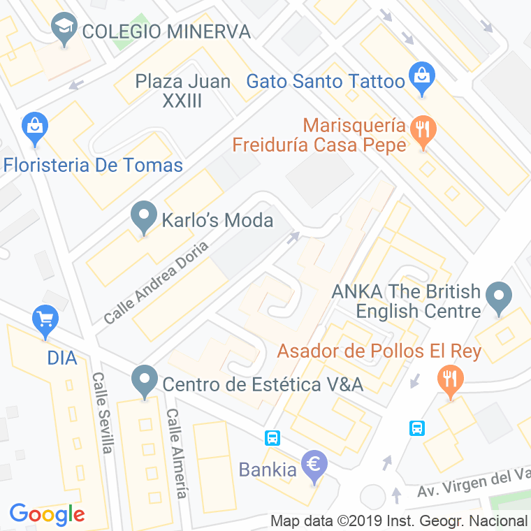 Código Postal calle Gonzalo De Berceo en Alcalá de Henares