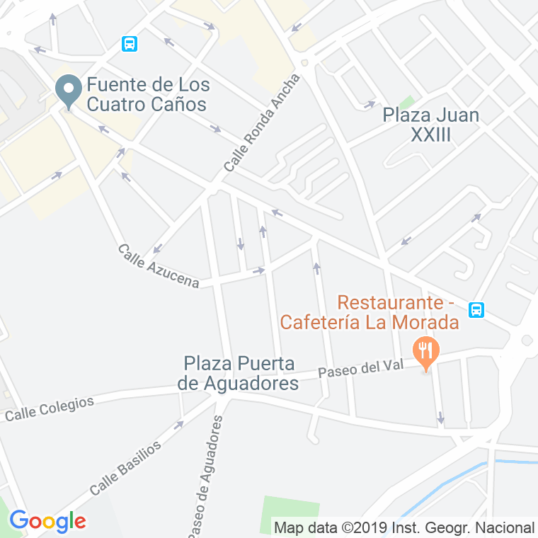 Código Postal calle Juliana Merino en Alcalá de Henares