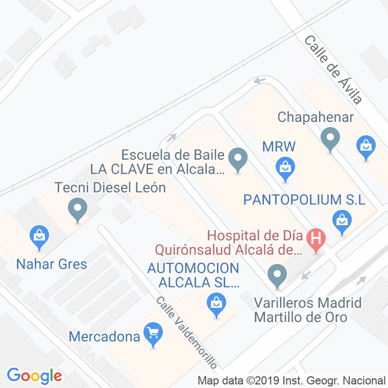 Código Postal calle Aranjuez en Alcalá de Henares