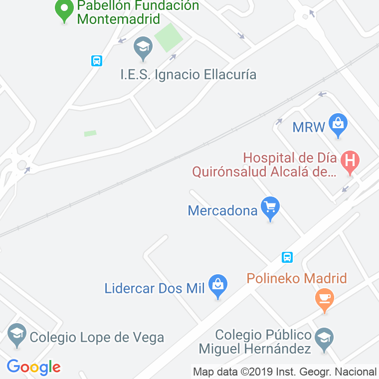 Código Postal calle Barrio Ledesma, urbanizacion en Alcalá de Henares