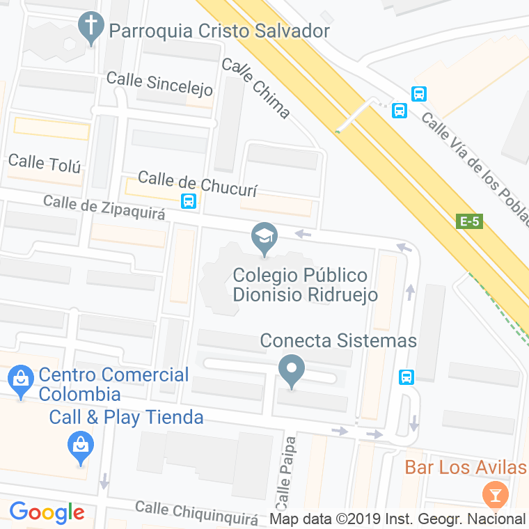 Código Postal calle Dionisio Ridruejo en Alcalá de Henares
