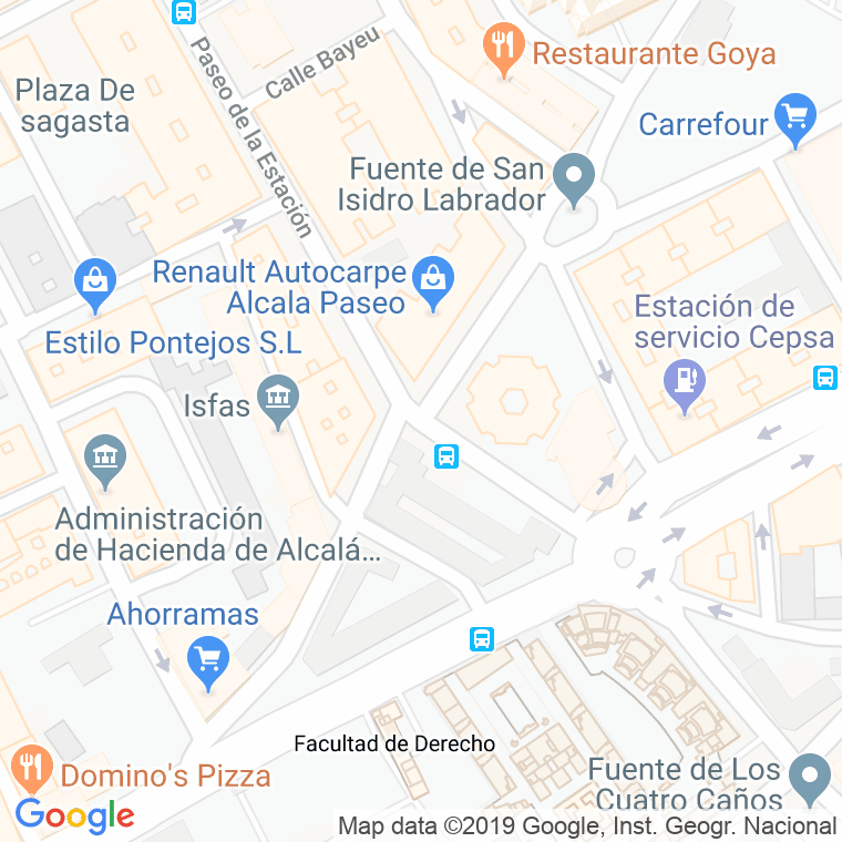 Código Postal calle Eras De San Isidro en Alcalá de Henares