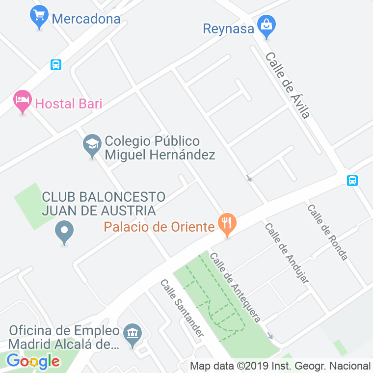 Código Postal calle Jose Chacon en Alcalá de Henares