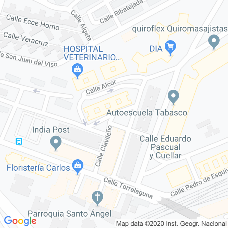 Código Postal calle Cerro Castillo en Alcalá de Henares