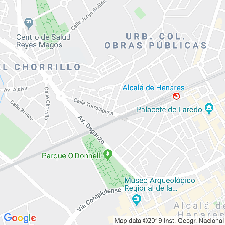 Código Postal calle Diego De Ros Y Medrano en Alcalá de Henares