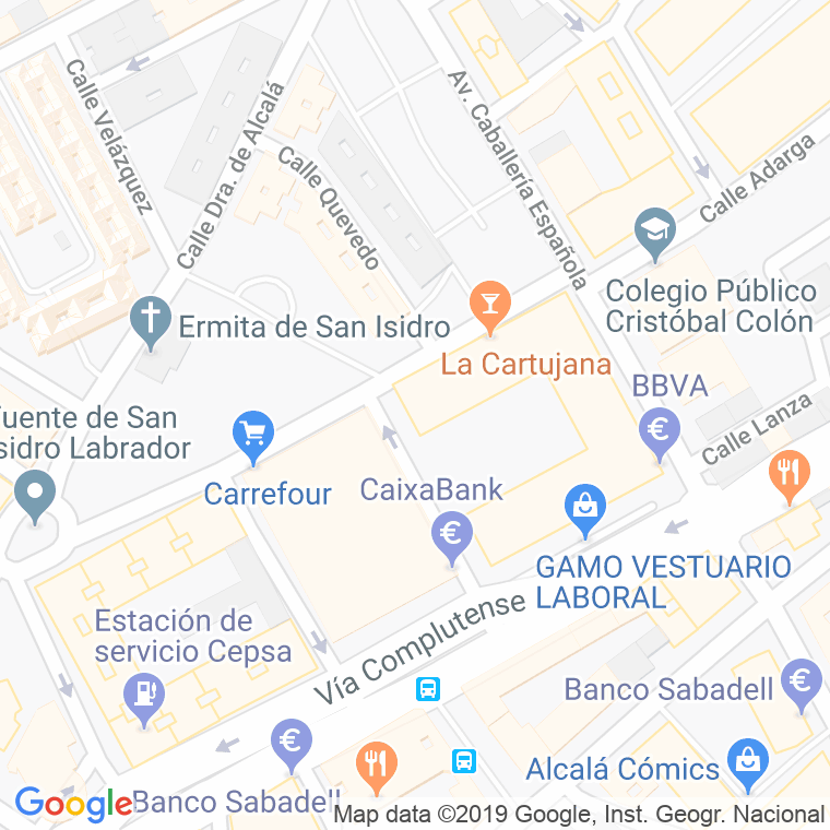 Código Postal calle Ecuador en Alcalá de Henares