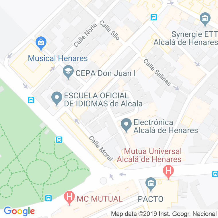 Código Postal calle Escobedos, travesia en Alcalá de Henares