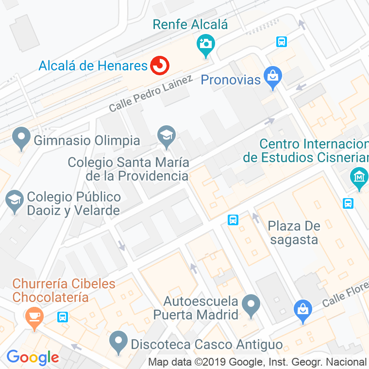 Código Postal calle Escuelas Pias en Alcalá de Henares