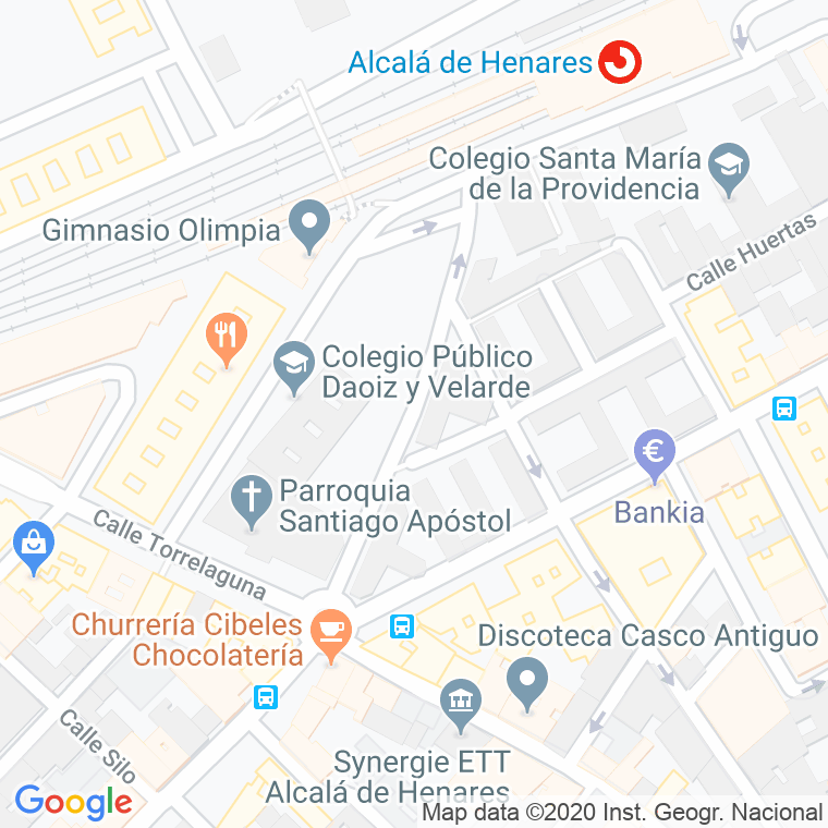 Código Postal calle Muelle en Alcalá de Henares