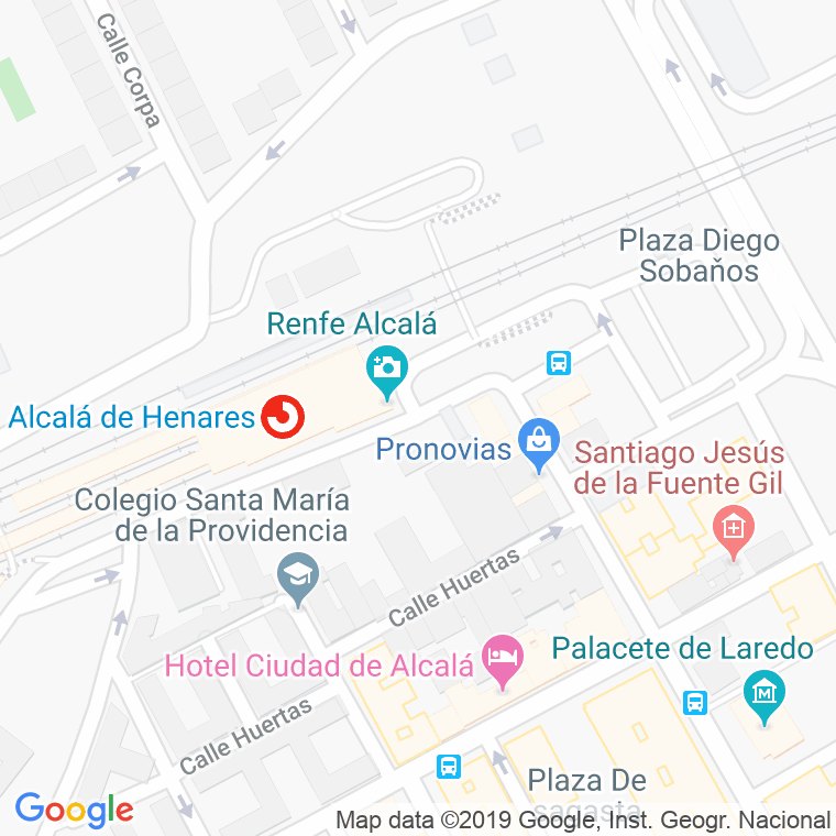 Código Postal calle Pedro Lainez en Alcalá de Henares