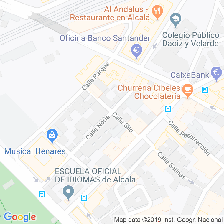 Código Postal calle Silo en Alcalá de Henares