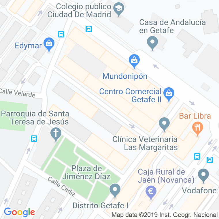 Código Postal calle Doctor Barraquer en Getafe