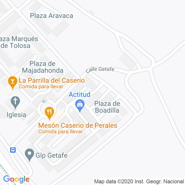 Código Postal calle Escorial en Getafe
