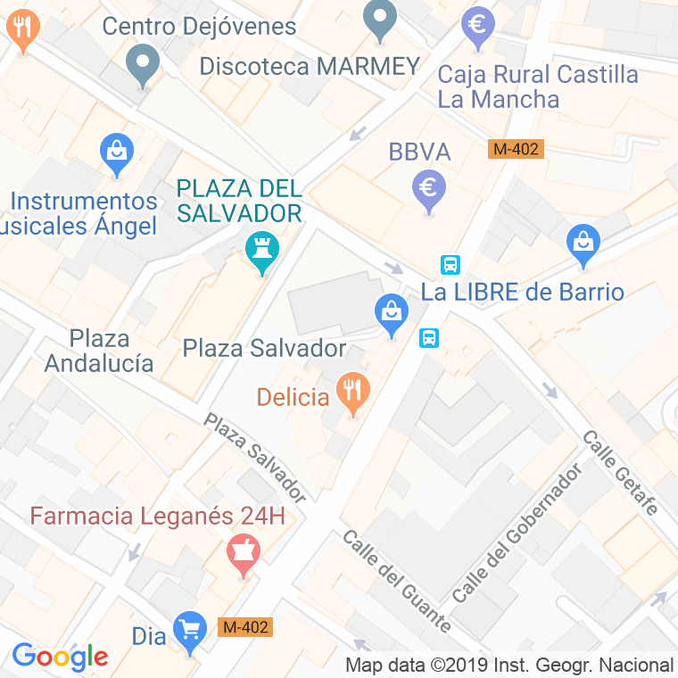 Código Postal calle Animas en Leganés