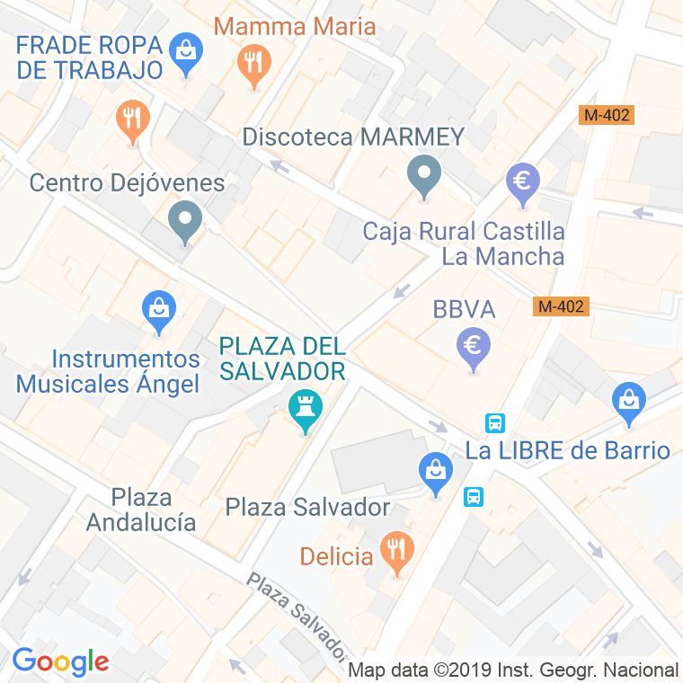 Código Postal calle España, plaza en Leganés