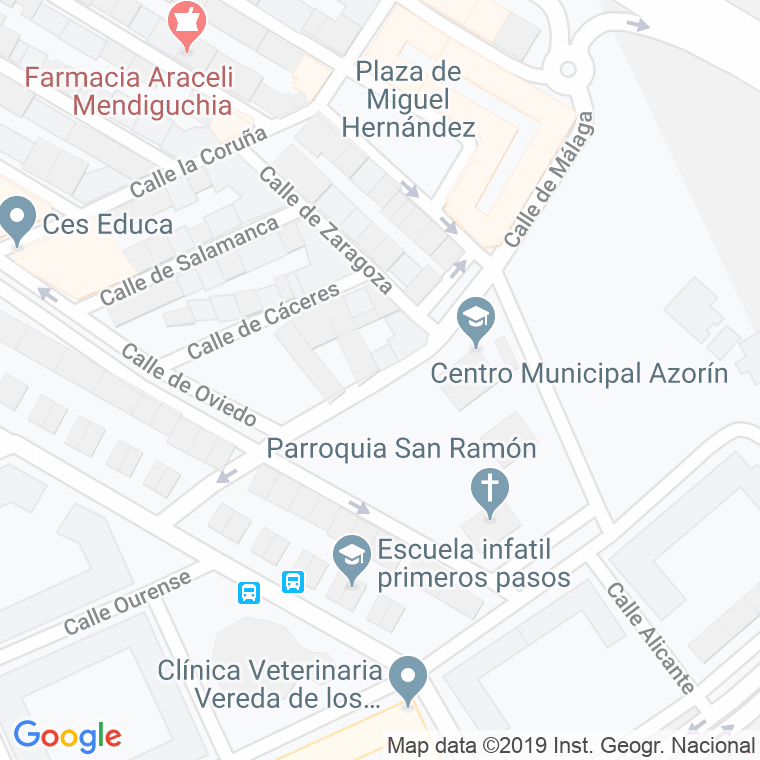 Código Postal calle Cordoba en Leganés