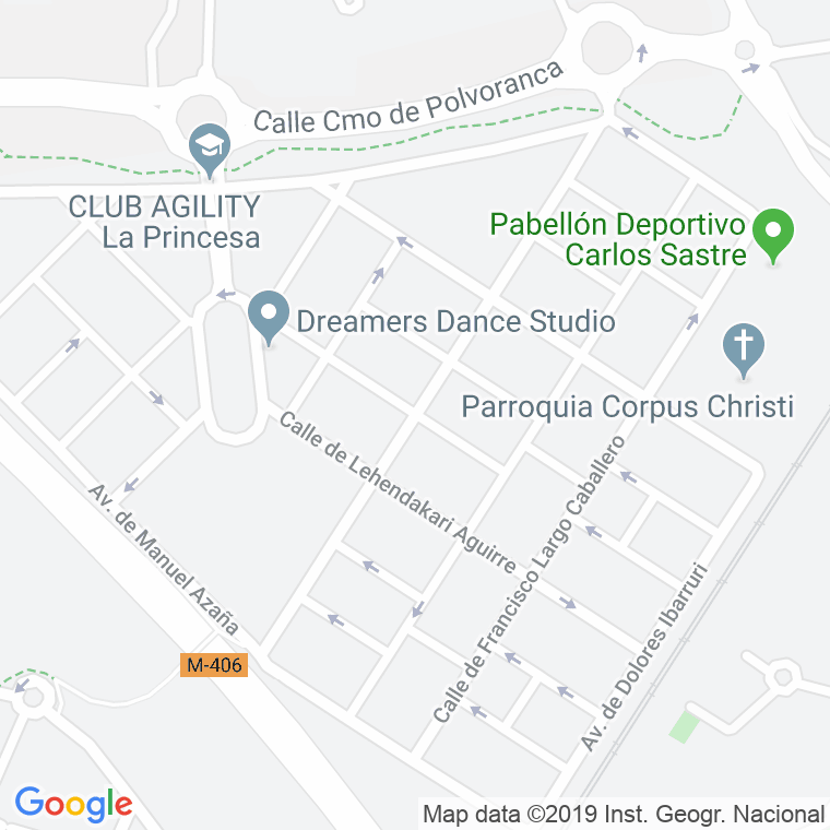 Código Postal calle Federica Monseny en Leganés