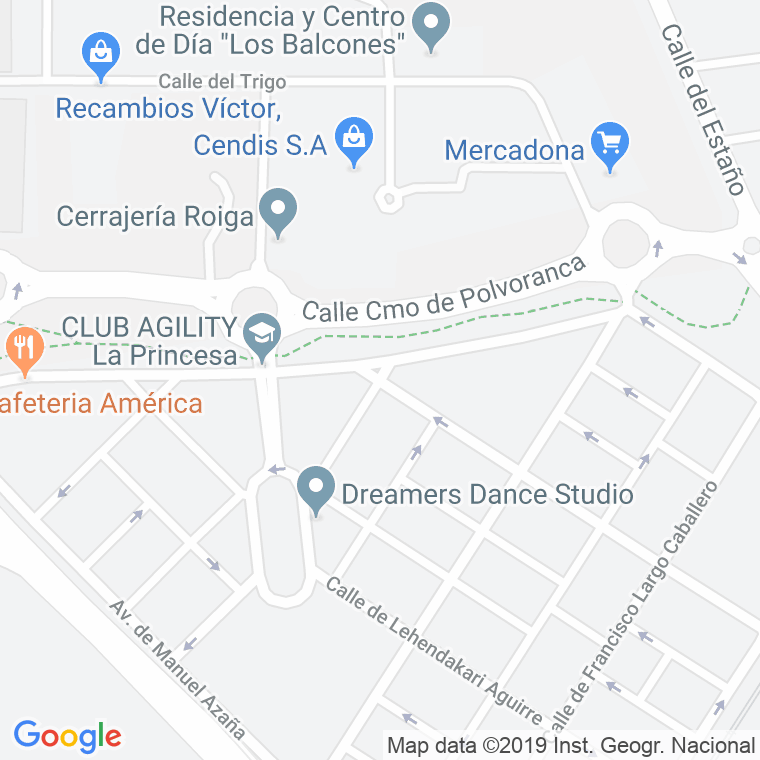 Código Postal calle Niceto Alcala Zamora en Leganés
