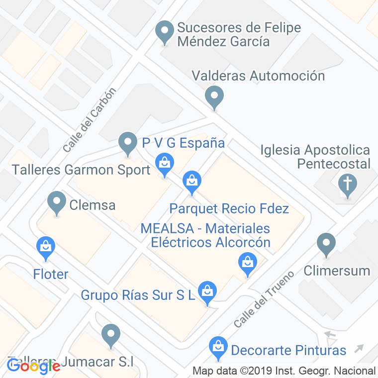 Código Postal calle Aurora Boreal en Leganés