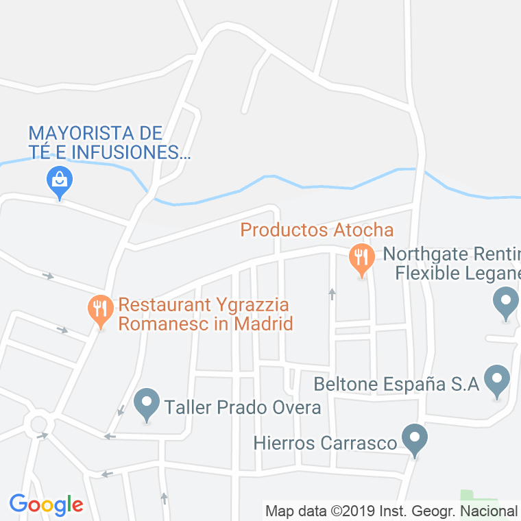 Código Postal calle Puerto Canencia en Leganés