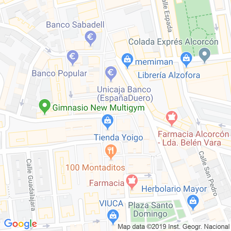Código Postal calle Humanes en Alcorcón