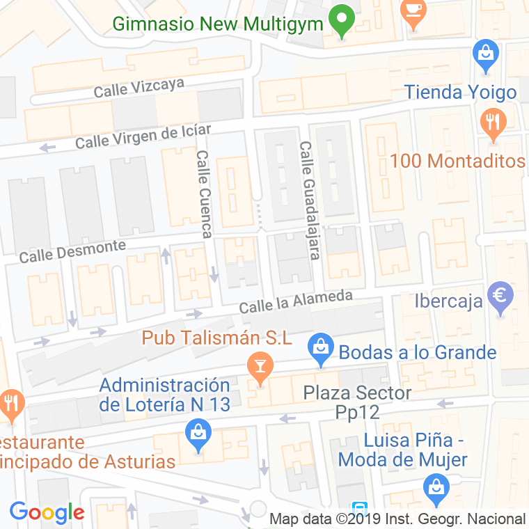 Código Postal calle Ciudad Real en Alcorcón