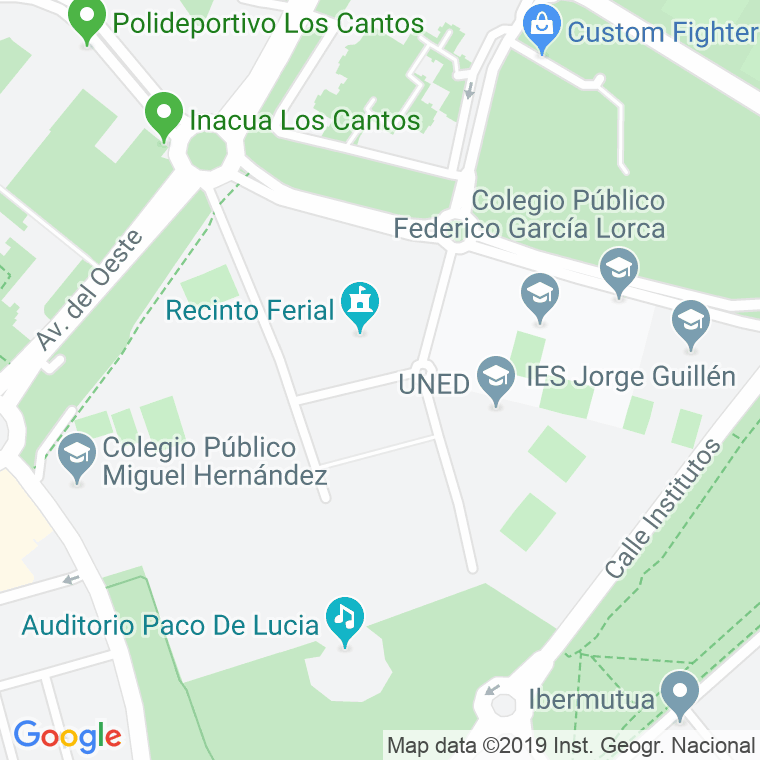 Código Postal calle Parque Ferial en Alcorcón