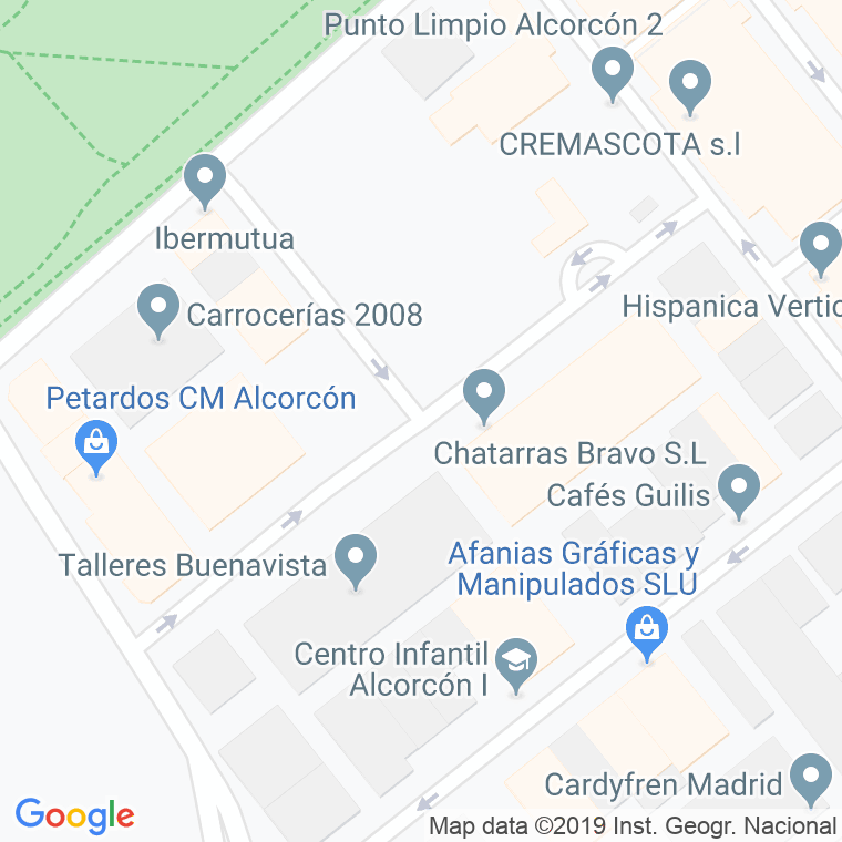 Código Postal calle Telecomunicaciones en Alcorcón
