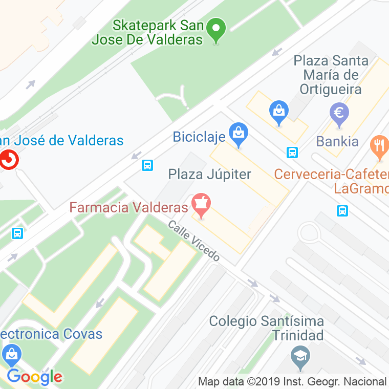 Código Postal calle Jupiter, plaza en Alcorcón
